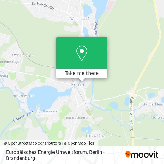 Europäisches Energie Umweltforum map