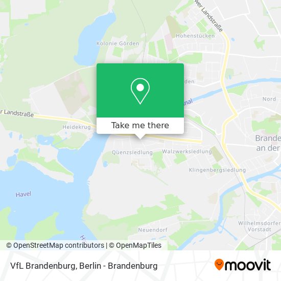 VfL Brandenburg map