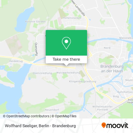 Wolfhard Seeliger map