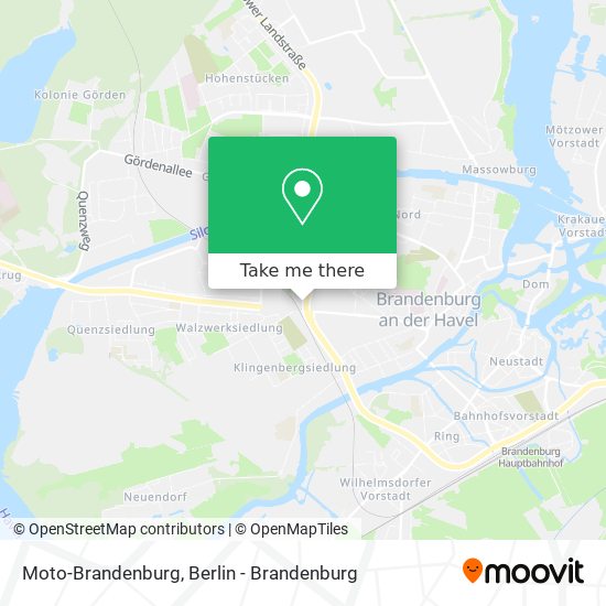 Карта Moto-Brandenburg