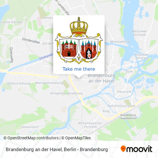 Brandenburg an der Havel map