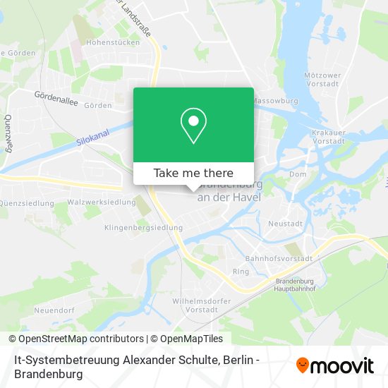 It-Systembetreuung Alexander Schulte map