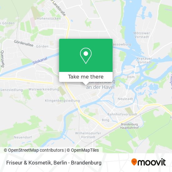 Friseur & Kosmetik map