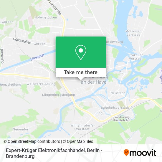 Expert-Krüger Elektronikfachhandel map