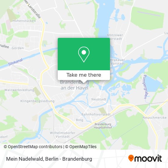 Карта Mein Nadelwald