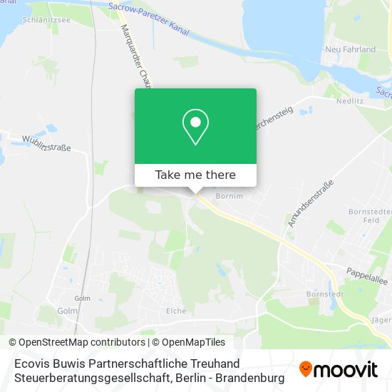 Ecovis Buwis Partnerschaftliche Treuhand Steuerberatungsgesellschaft map