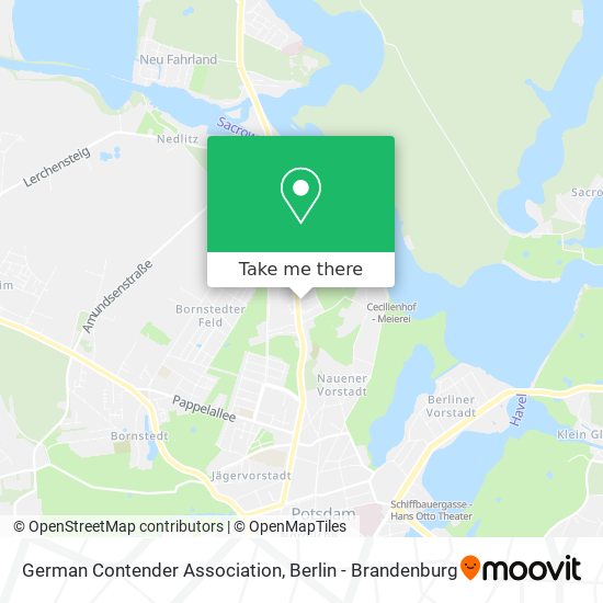 German Contender Association map