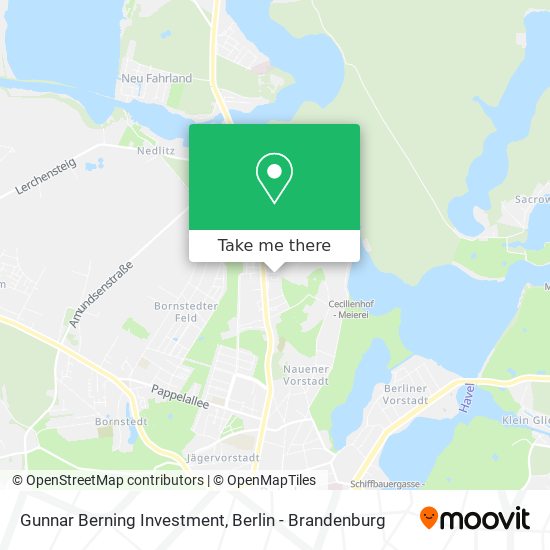 Карта Gunnar Berning Investment