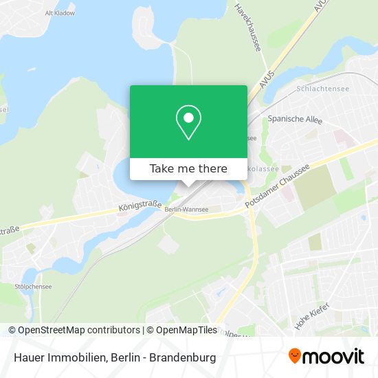 Hauer Immobilien map