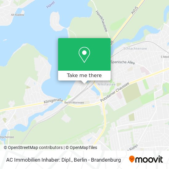 AC Immobilien Inhaber: Dipl. map