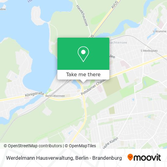 Карта Werdelmann Hausverwaltung