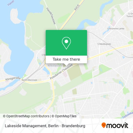 Lakeside Management map