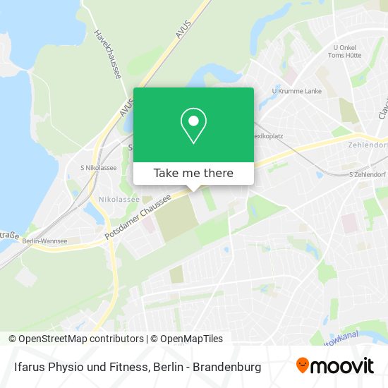 Карта Ifarus Physio und Fitness