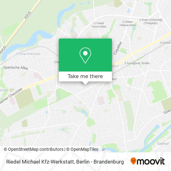 Карта Riedel Michael Kfz-Werkstatt