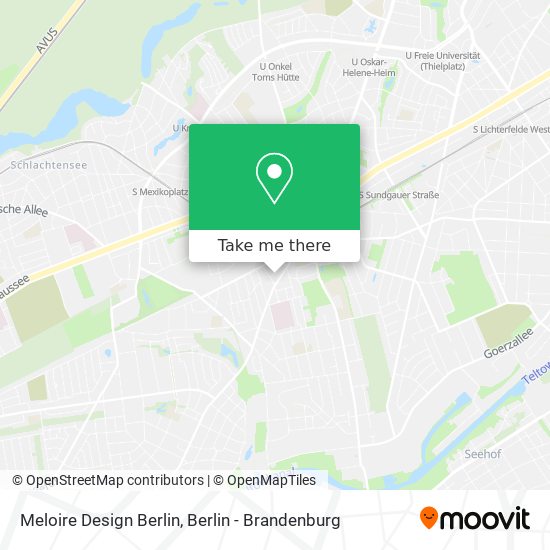 Meloire Design Berlin map