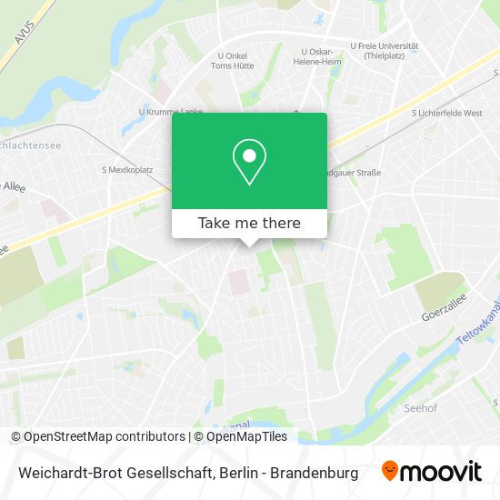 Weichardt-Brot Gesellschaft map