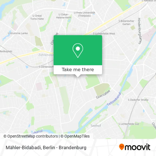 Карта Mähler-Bidabadi