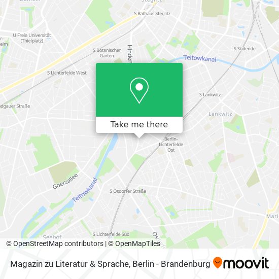 Magazin zu Literatur & Sprache map