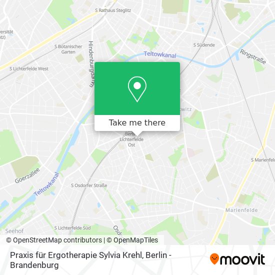 Praxis für Ergotherapie Sylvia Krehl map