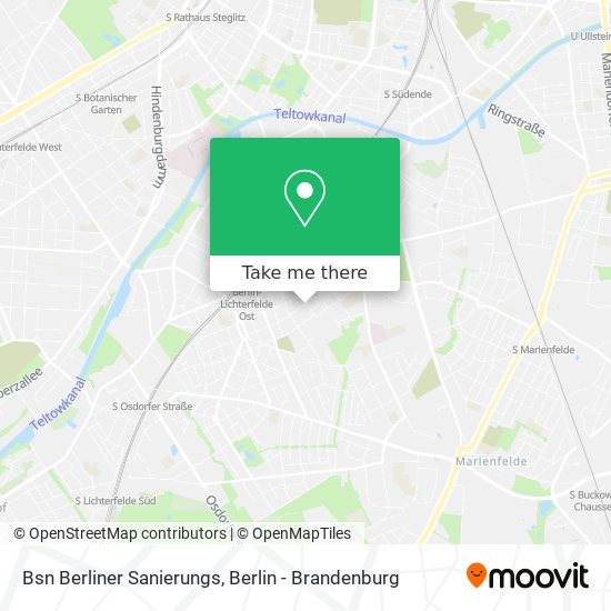 Bsn Berliner Sanierungs map