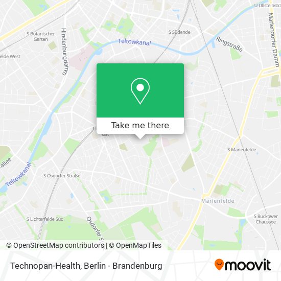 Technopan-Health map