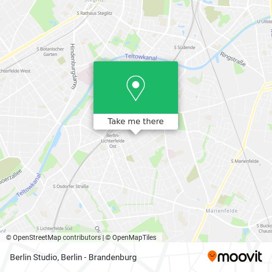 Berlin Studio map