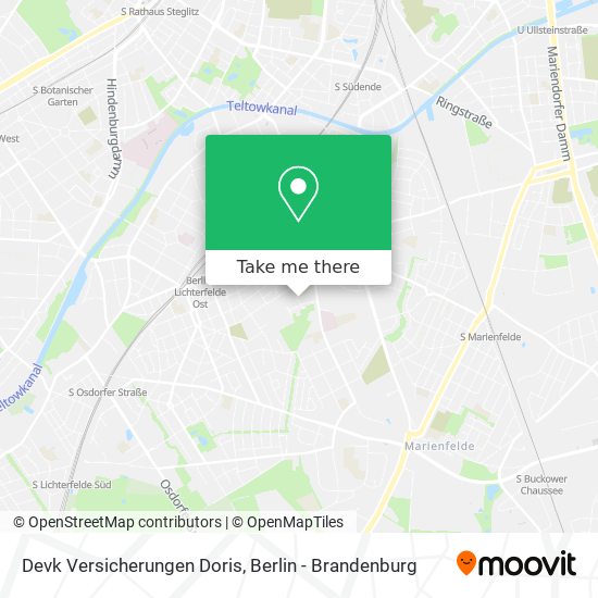 Devk Versicherungen Doris map