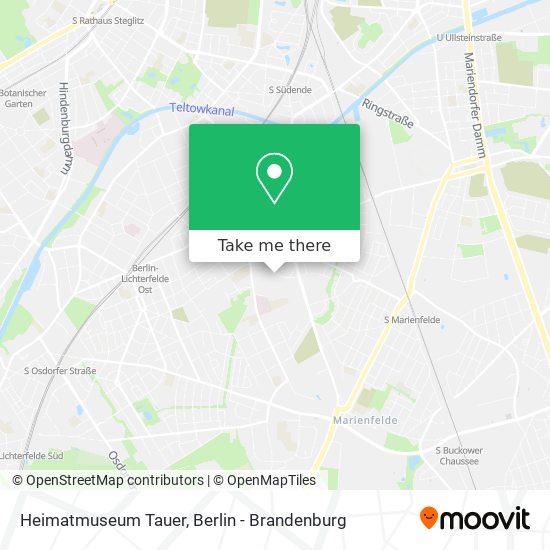 Heimatmuseum Tauer map