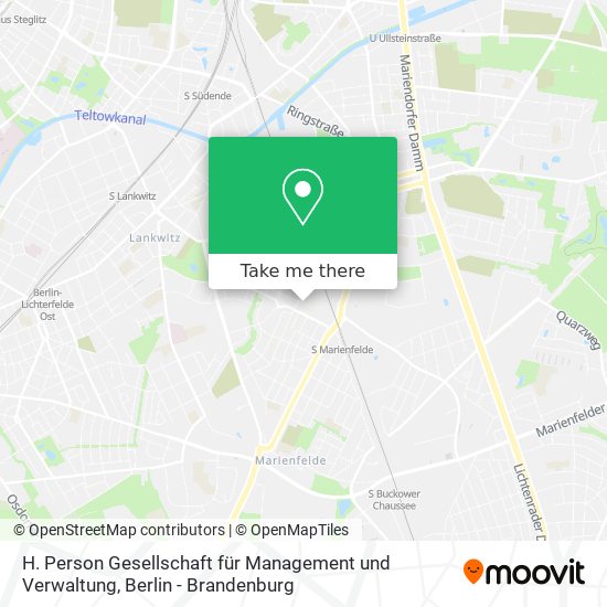 H. Person Gesellschaft für Management und Verwaltung map