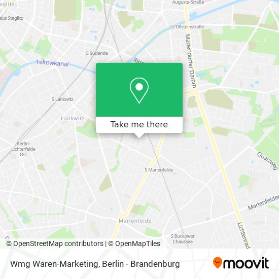 Wmg Waren-Marketing map