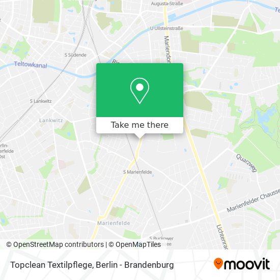 Topclean Textilpflege map