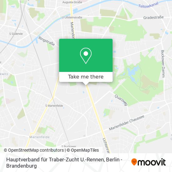 Hauptverband für Traber-Zucht U.-Rennen map