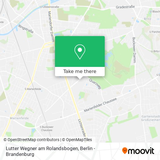Lutter Wegner am Rolandsbogen map