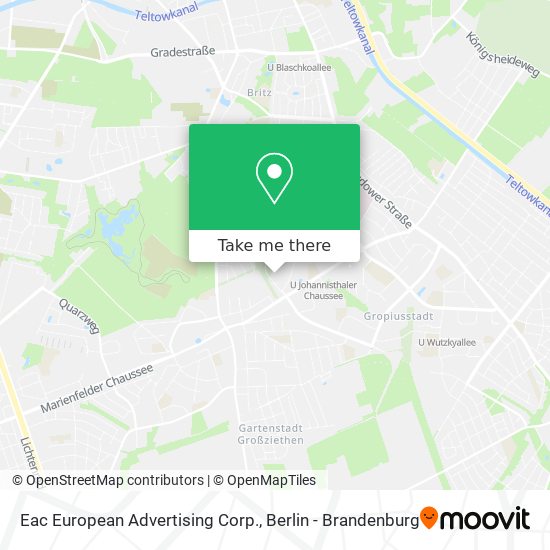 Карта Eac European Advertising Corp.