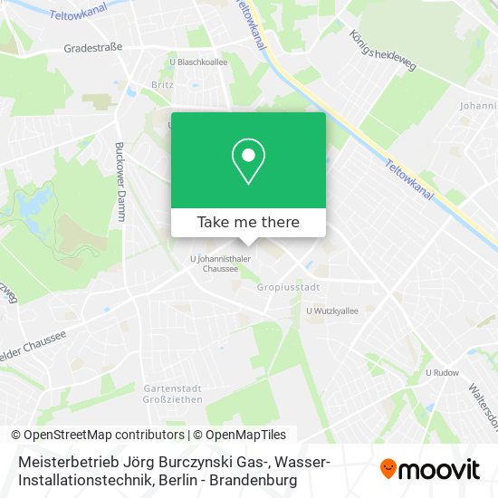 Meisterbetrieb Jörg Burczynski Gas-, Wasser- Installationstechnik map