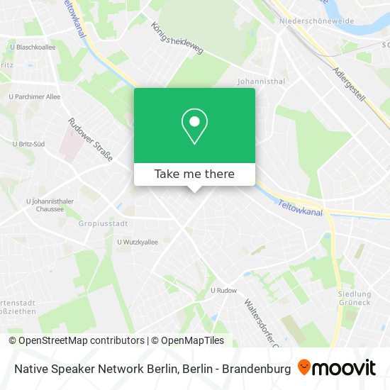 Native Speaker Network Berlin map