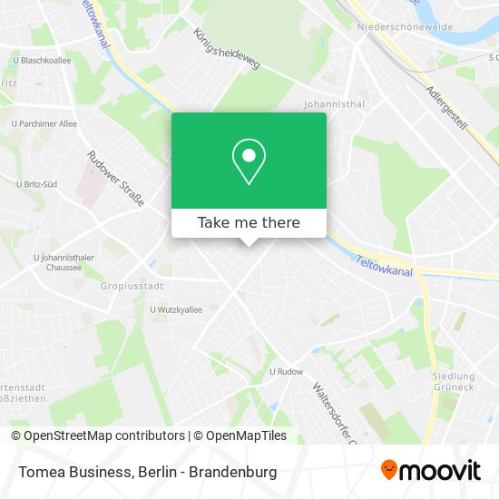 Tomea Business map