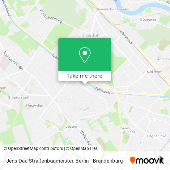 Карта Jens Dau Straßenbaumeister