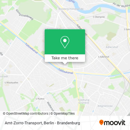 Amt-Zorro-Transport map