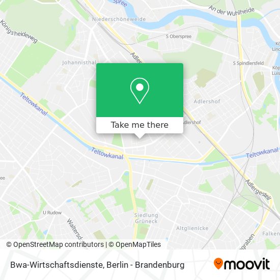 Bwa-Wirtschaftsdienste map