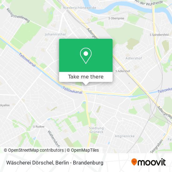 Wäscherei Dörschel map