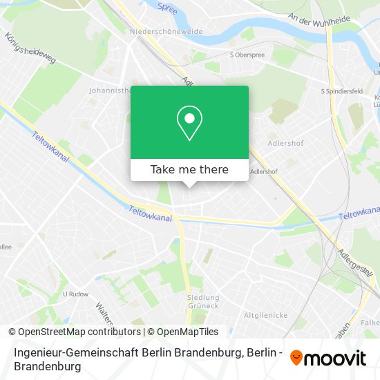 Ingenieur-Gemeinschaft Berlin Brandenburg map