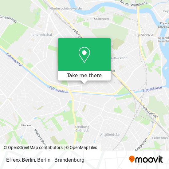 Карта Effexx Berlin