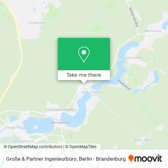 Карта Große & Partner Ingenieurbüro