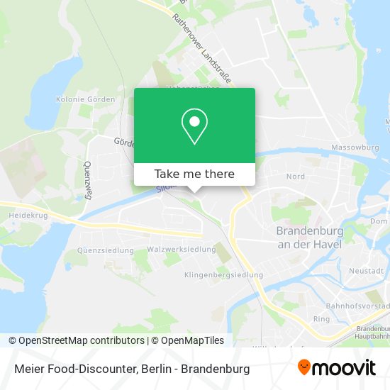 Meier Food-Discounter map