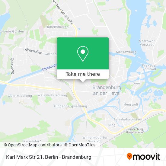 Karl Marx Str 21 map