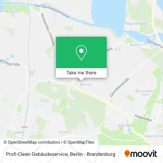 Карта Profi-Clean Gebäudeservice