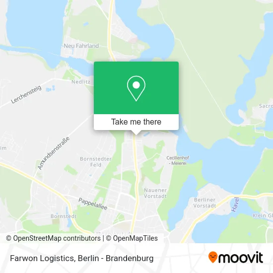 Карта Farwon Logistics