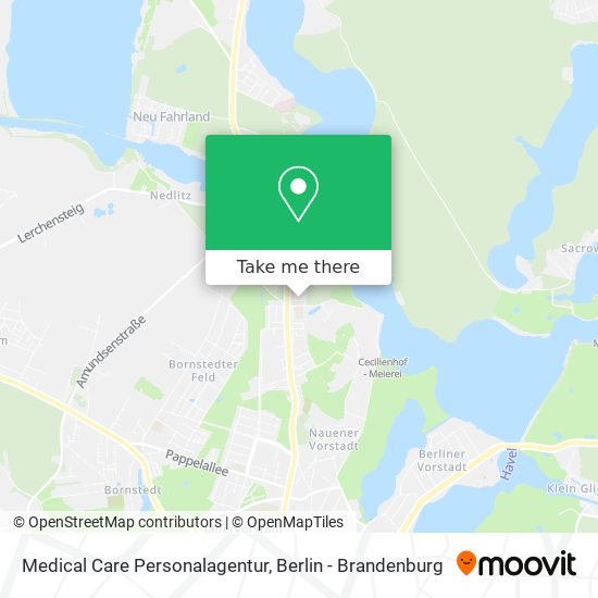 Medical Care Personalagentur map