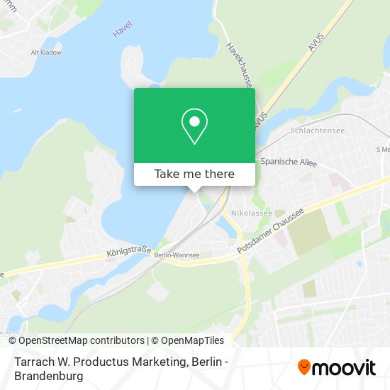 Карта Tarrach W. Productus Marketing